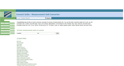 Desktop Screenshot of convertunits.com